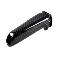 (As show, One size) For E90/E92/F30 Fancy Handbrake Grip Parking Handle Lever Carbon Fiber
