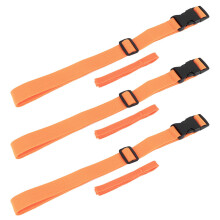 3 Stück orange Rettungsring-Gurtband Schwimm-Sicherheitsleine Hüftgurt, Polyester