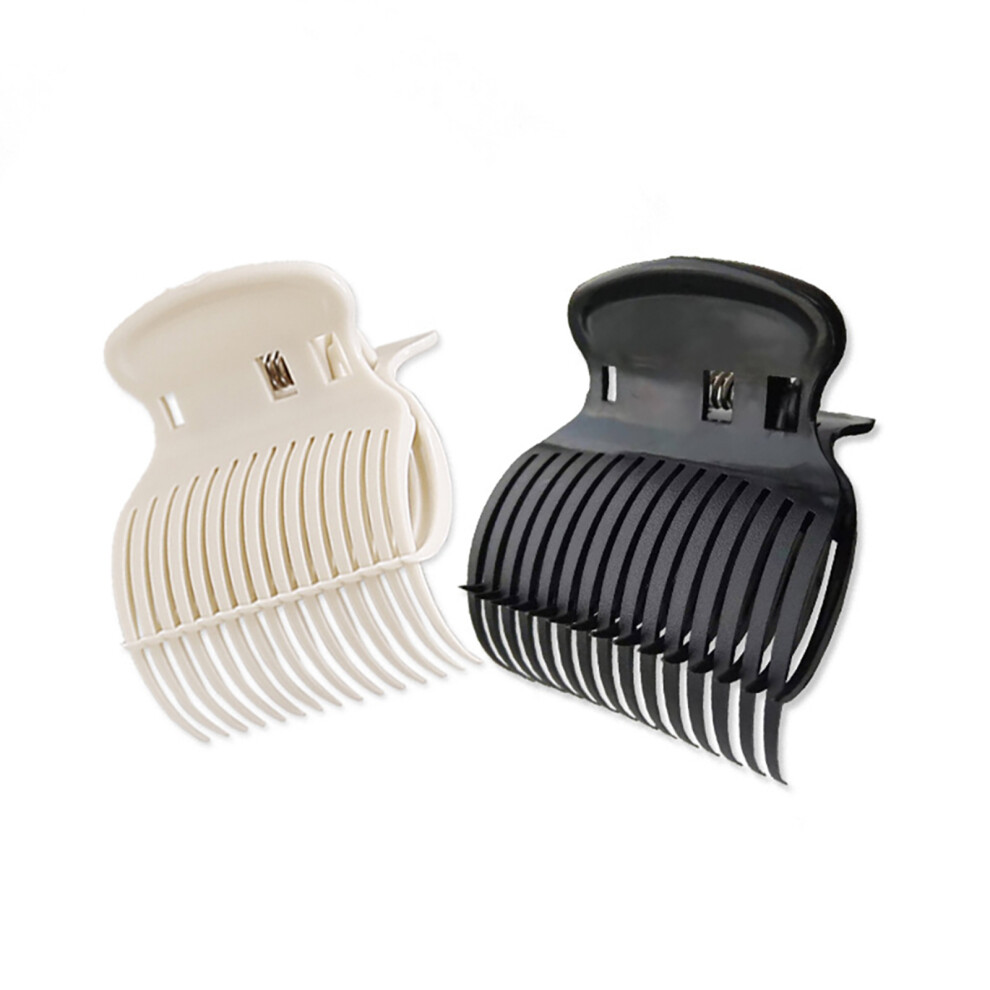 12pcs Hair Rollers Clip Hot Roller Clips Hair Curler Claw Clips Hair Perm Insulation Clip Random Color