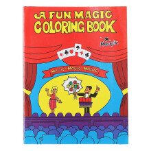 (S, One size) Magic Coloring Book Creative Trick Toy Grimoire Spellbook for Kids/Adults