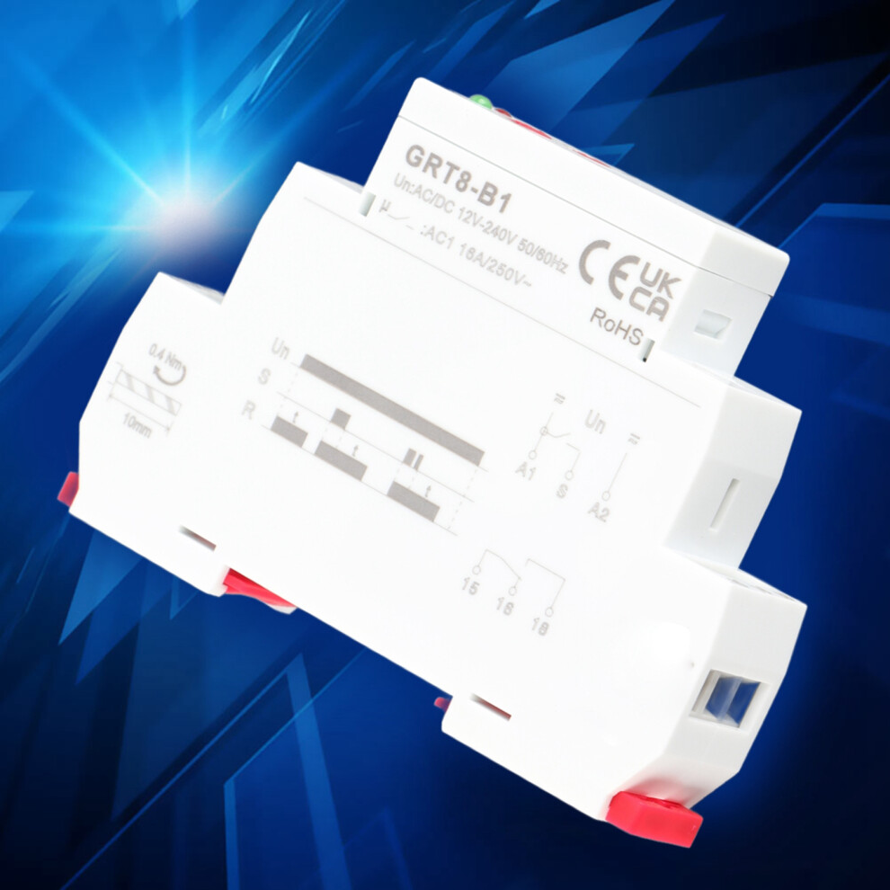 Grt8âB1 Mini Power Off Delay Time Relay Din Rail Type Ac/Dc 12V~240V 9421311728222