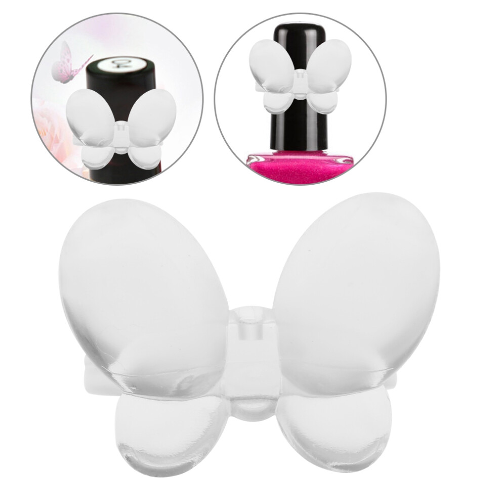 50Pcs/Set Nail Chart Ring Flower / Butterfly Manicure Gel Color Display Tool 01#