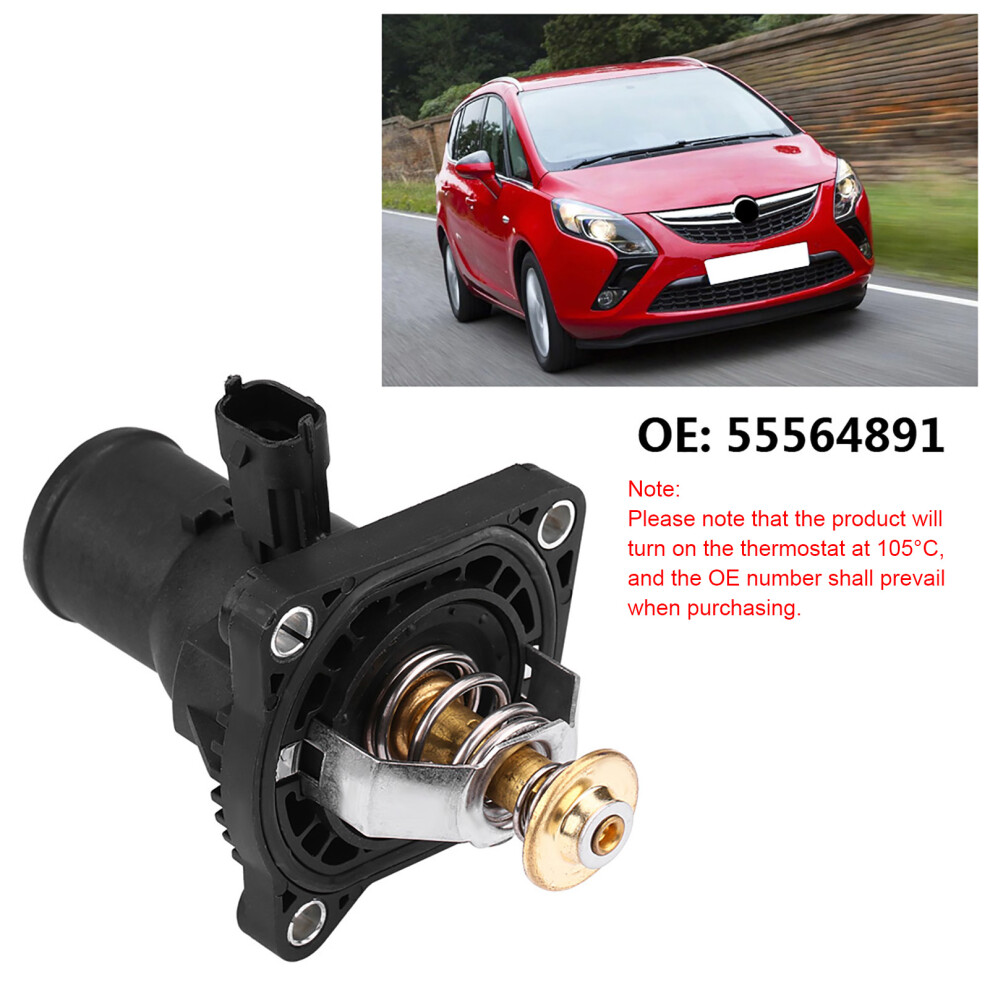 55564891 Thermostat With Housing For Chevrolet Opel Vauxhall Aveo Astra J Insignia Mokka Zafira 4921311728611