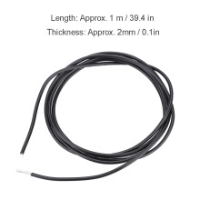 Abgeschirmtes 1-Leiter-Gitarrenkabel 1m, Flexible Kupferleitung