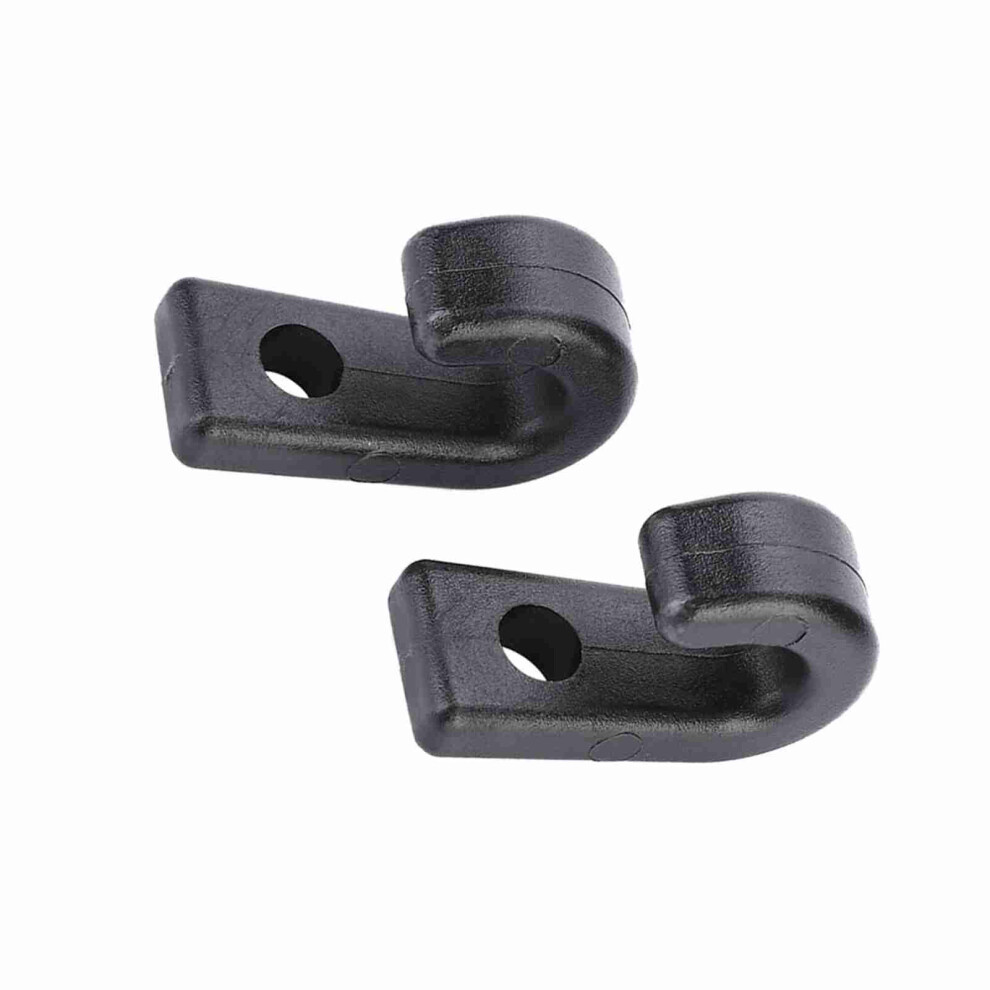 1 Pair Durable Plastic J Shape Screws Lashing Hook J Hooks For Kayaks Canoes Rowing Boats 6941311728990