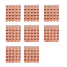 8 Stück reine Kupfer RAM-Kühler-Kühlfinne für Grafikkarte, Notebook CPU