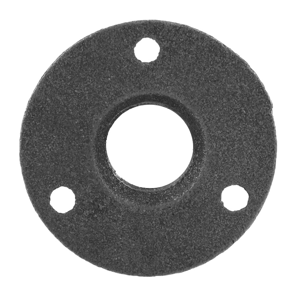 10Pc Black Malleable Iron Floor Flange Bsp Threaded Fitting Pipe Antique Wall Flange(Dn20,3/4") 6921311729098
