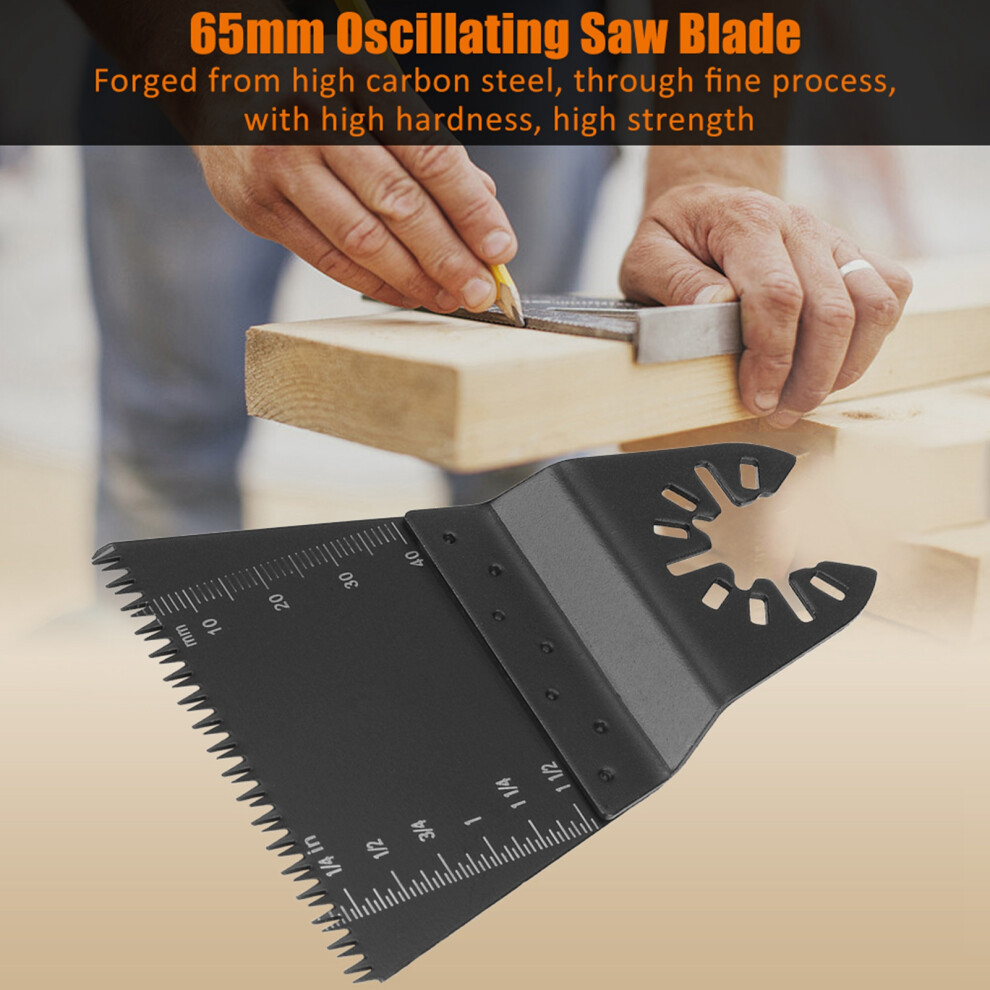 5Pcs 65Mm High Carbon Steel Oscillating Multi Tool Saw Blade For Wood Plastic 3521311729567