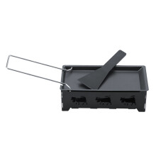 Tragbarer Antihaft-Käse Raclette Backblech Herdset - Kompaktes Kohlenstoffstahl