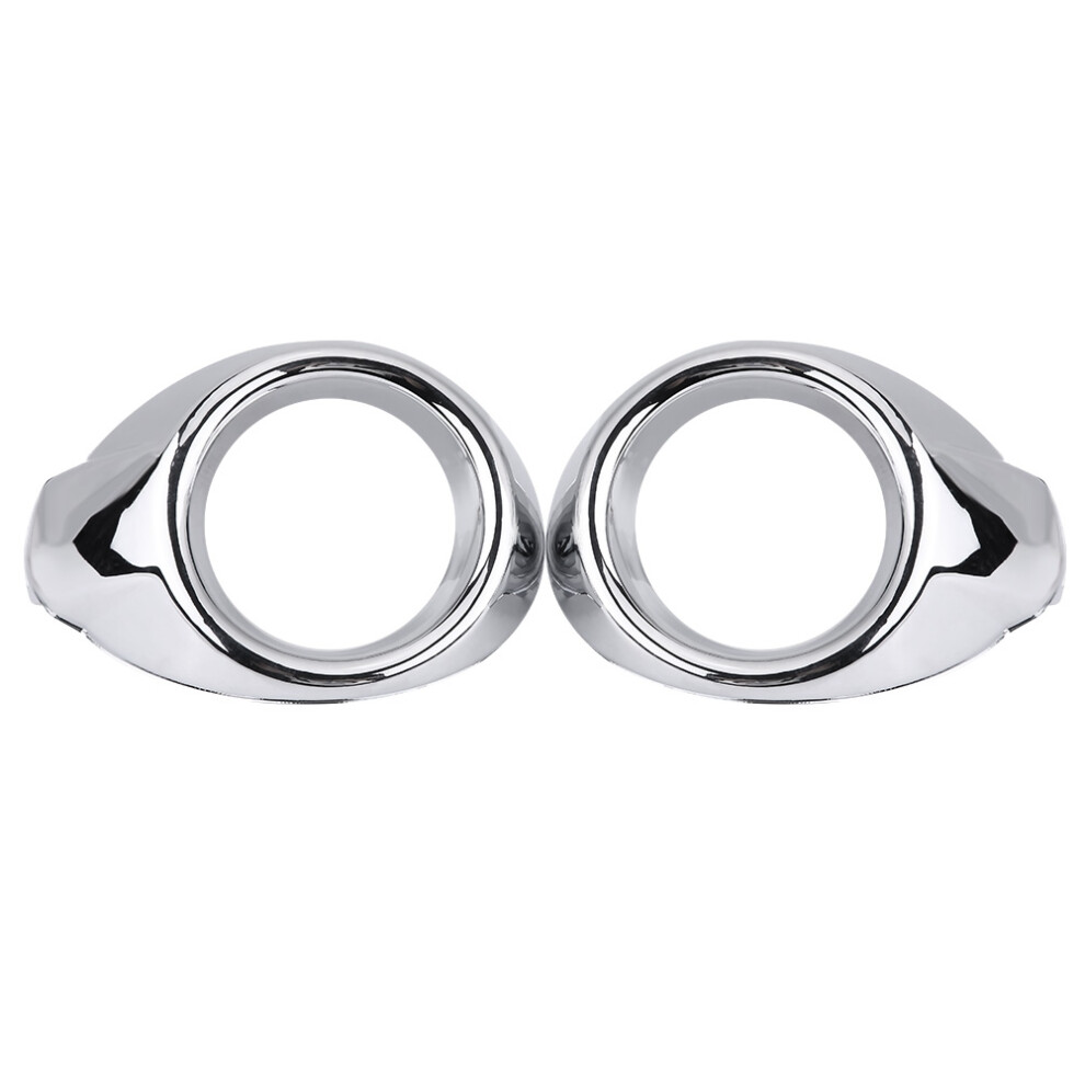 Pair Of Front Bumper Fog Fog Lamp Bezel Cover Trim For Ford Focus 2012-2014 Light 7631311729699