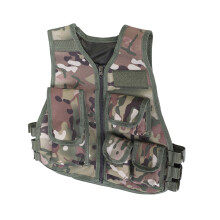 Kinder-Camouflage-Nylon-Westen für Freiluftspiele, Größe S