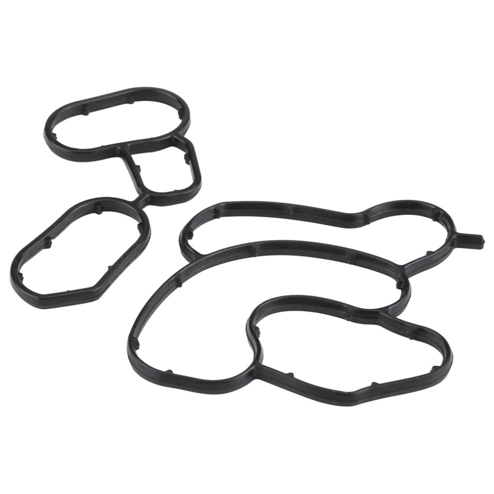 Engine Oil Filter Housing Seal Gasket Oil Cooler Seal Replacement 11427508971 11427508970 6911311730224