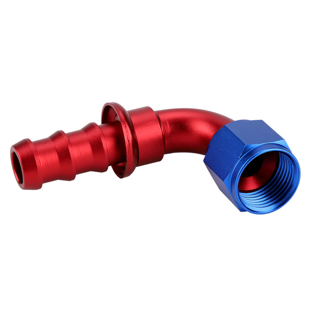 An10 Straight 45 90 180 Degree Push On Twist Lock Oil Gas Fuel Line Hose End Male Fitting 8491311731370