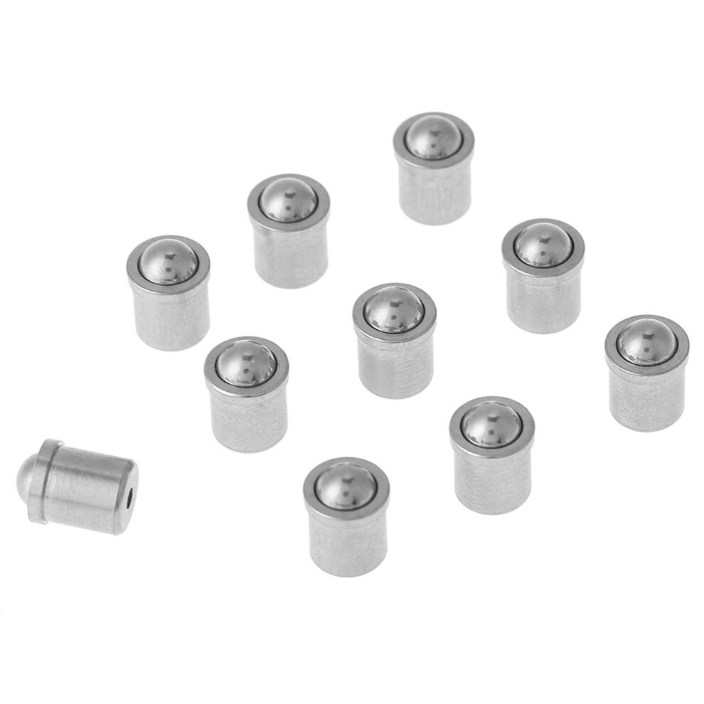 10Pcs 304 Stainless Steel Push Fit Ball Spring Plunger 5Mm*6Mm Body 9421311732434