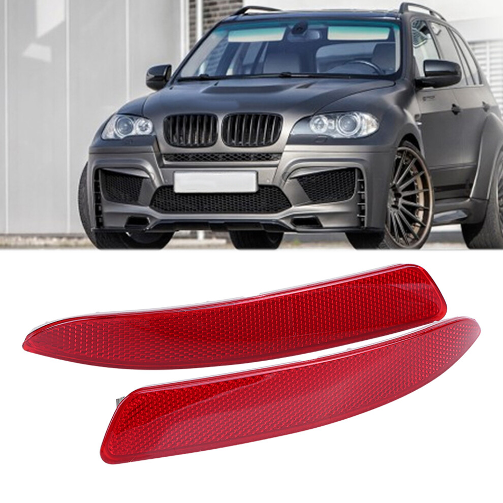 Left & Right Rear Bumper Reflector For E70 X5 2007Â2013 63217158949 63217158950 4251311732692