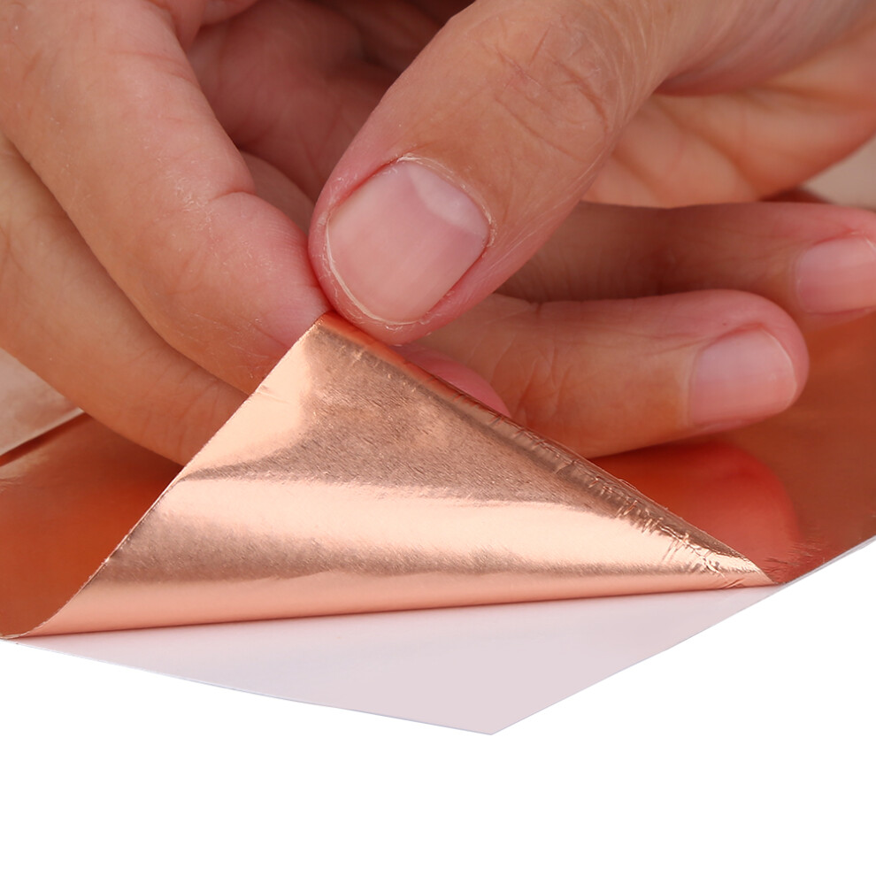 10Pcs Multi Use Single Side Conductive Copper Tape For Guitar Emi Shielding(30*20Cm) 8791311732958