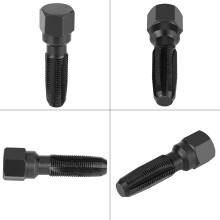 5 Stück Carbon-Werkzeuge & 14 mm Gewindeeinsatz-Stecker aus Stahl für Zündkerzen-Set, Funken-Re.