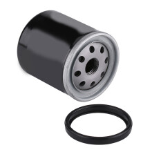 Motorradölfilter für Piaggio Vespa 125-350cc 68 x 54 mm Schwarz