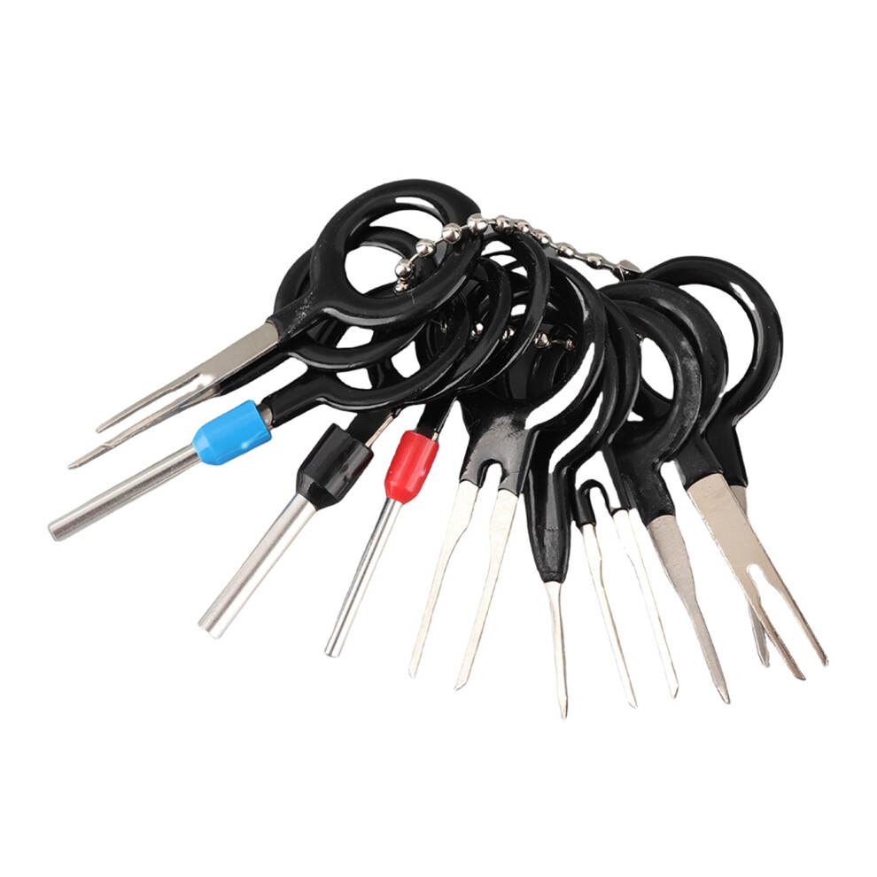 Car Wire Harness Plug Terminal Extraction Pick Connector Crimp Pin Back Needle Remove Tool Set 4981311734517