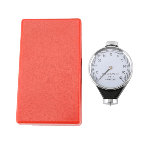 Shore Type A Rubber Tire Durometer Hardness Tester Meter 0‑100 Degrees(A) 1