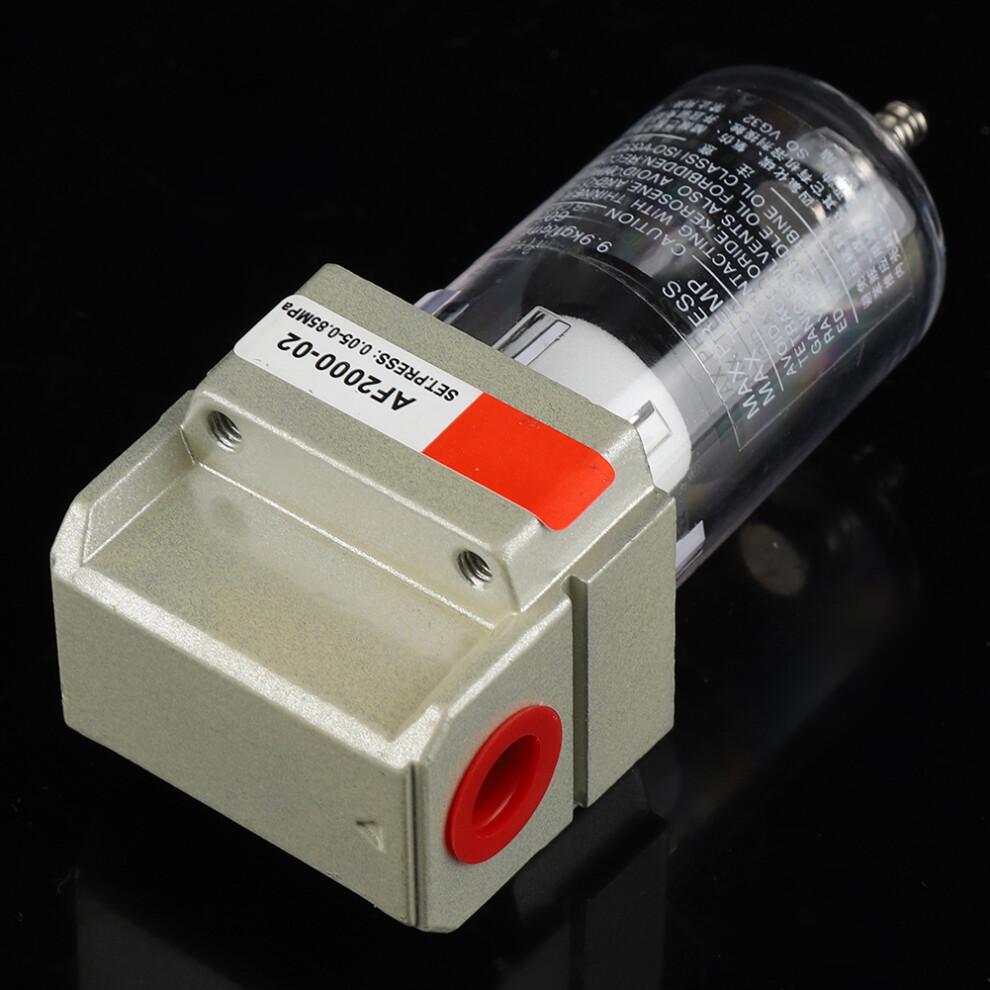 Replacement Af2000-02 1/4 Inch Particulate Air Filter Compressor Water Moisture Trap Cleaner 9421311735053