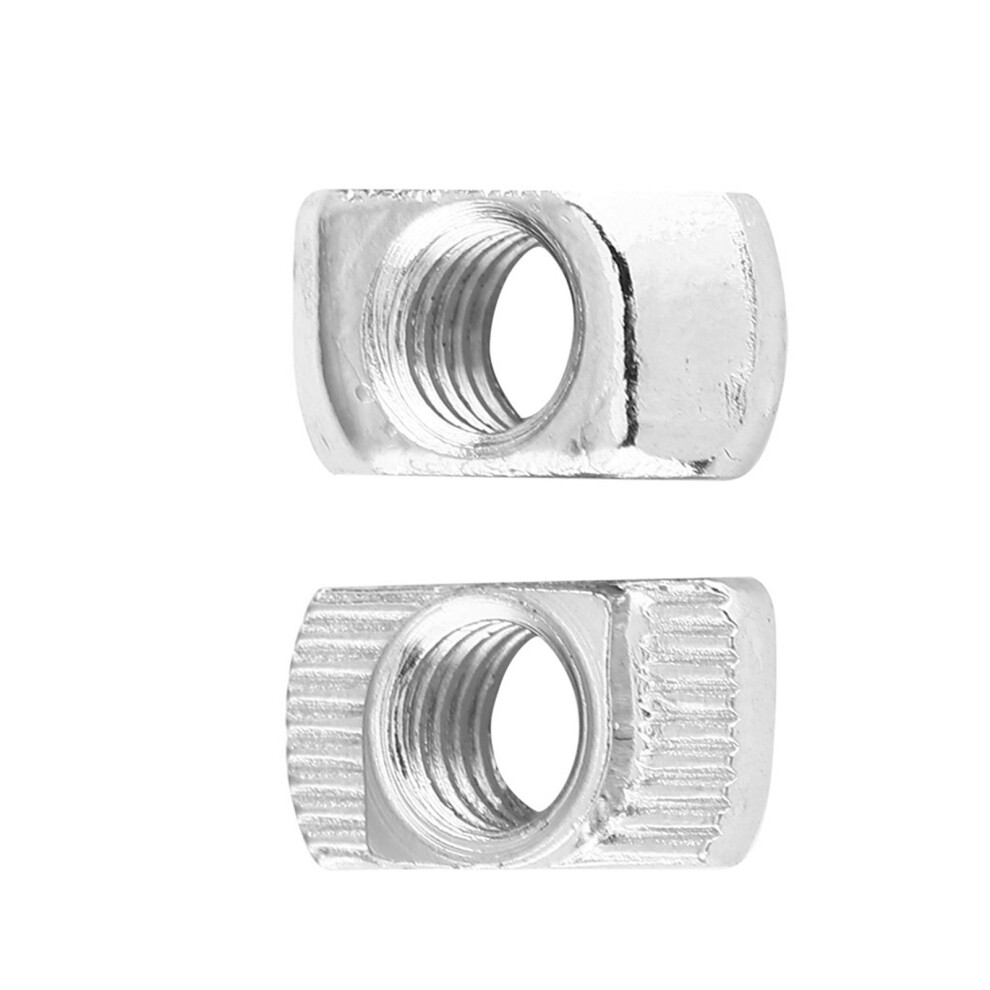 T Slot Hammer Head Nut Nickel Plated Carbon Steel Fastener For Aluminum Profile (Eu30 M6*16.5*8) 4671311735286