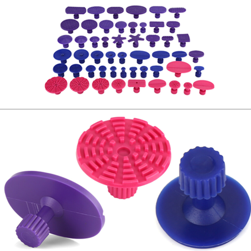 52Pcs Car Auto Body Dents Removal Pulling Tabs Paintless Dent Repair Tools 9481311734067