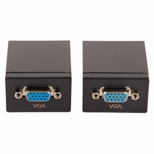 60M VGA RJ45 Extender Transmitter Receiver CAT‑5 / 6 Ethernet Cable 1