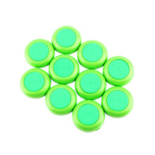 Weiche Nachfüllscheibe 10 Stück grün – Für Kinderzubehör/Spielzeug