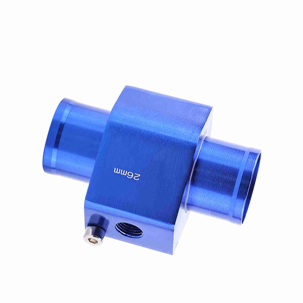 Universal Metal Car Water Temp Joint Pipe Hose Temperature Sensor Adapter 26Mm Blue 4611311736593