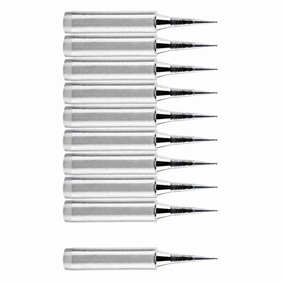10Pcs Sharp Soldering Replacement Solder Iron Tips Station Tool 900M-T-I 3661311736735