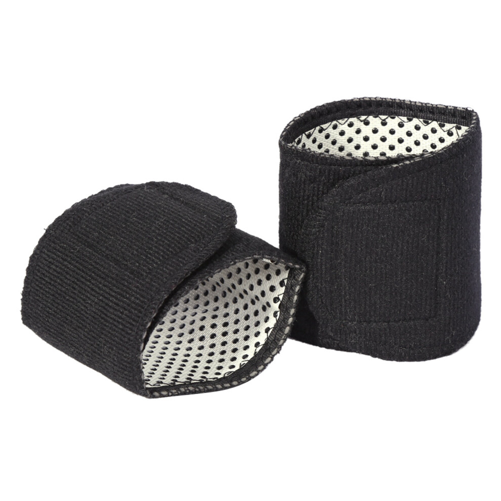 1 Pair Wrist Brace Comfortable Sports Wrist Support Self Adhesive Pad for Dancing Volleyball Yoga