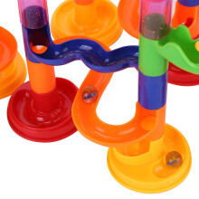 Großes 105 Stück Marmorlauf-Rennset Aufbau Bauklötze Spielzeug Geschenk Großbritannien