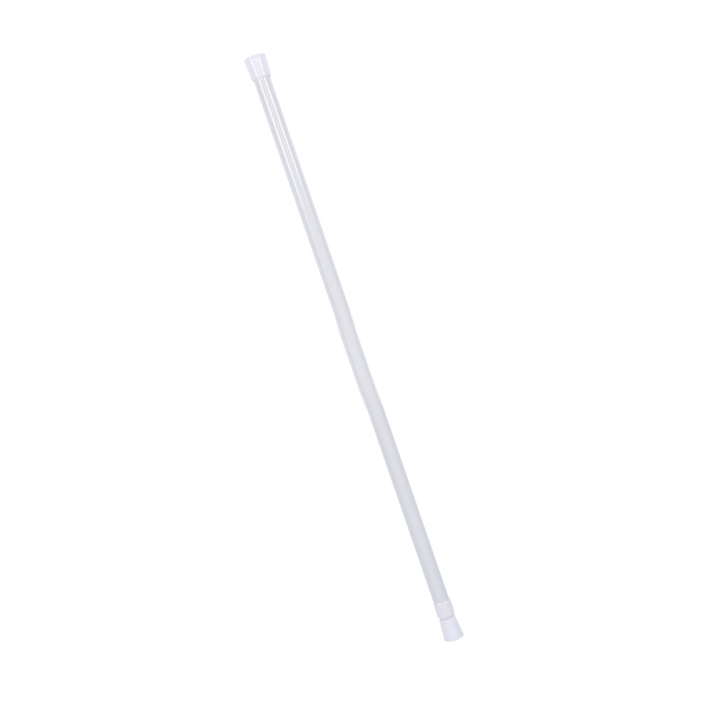 Extendable Spring Telescopic Shower Bathroom Window Curtain Rail Loaded Pole Rod 105‑190cm