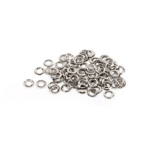 Vielseitige 4mm Ösen, 100 Sets – Perfekt für Leder- und Stoffhandwerk