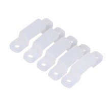 Wasserdichte 12mm Clips für RGB-LED-Streifen 3528 5050, 100 Stück