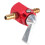 PIT PRO 6 mm Aluminium Inline-Kraftstoffhahn-Schalter Rot 8