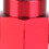 PIT PRO 6 mm Aluminium Inline-Kraftstoffhahn-Schalter Rot 11