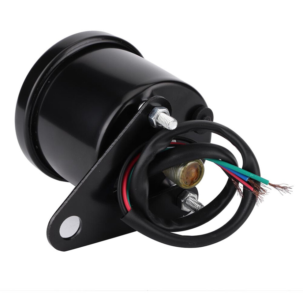 Universal Motorcycle Led Digital Speedometer Tachometer Speed Gauge Oil Level Meter Black 3701311738831