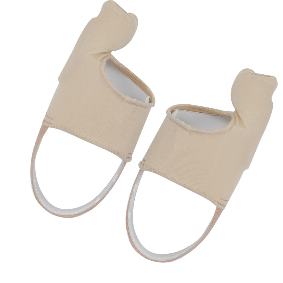 Two hallux valgus care, silicone thumb valgus 1 pair   Lycra cloth thumb valgus elastic band 1