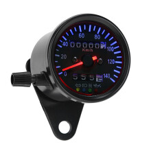 Stoßfestes 12V Dual-Odometer-Speedometer-Kit mit LED für Motorräder