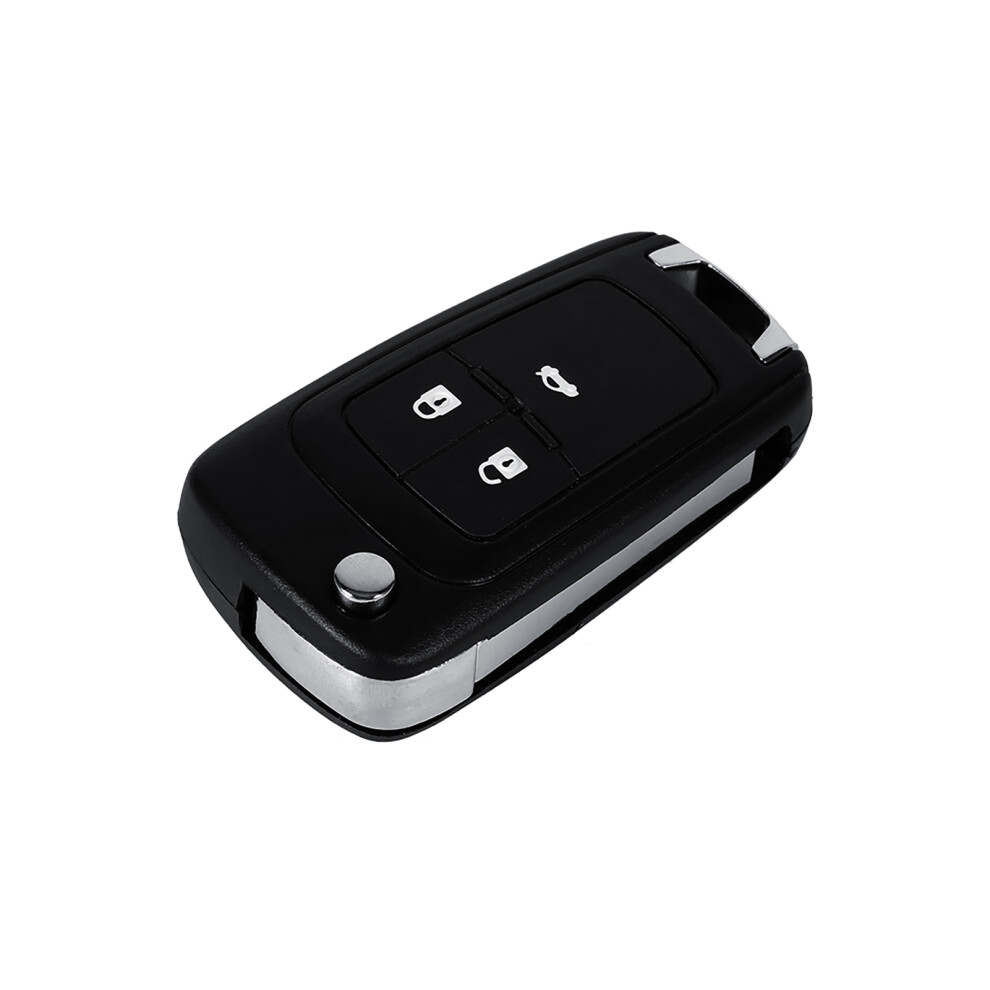 Flip Folding Remote 3 Buttons Key Fob Shell Case For Vauxhall Opel Zafira Astra Insignia Holden 7601311737482