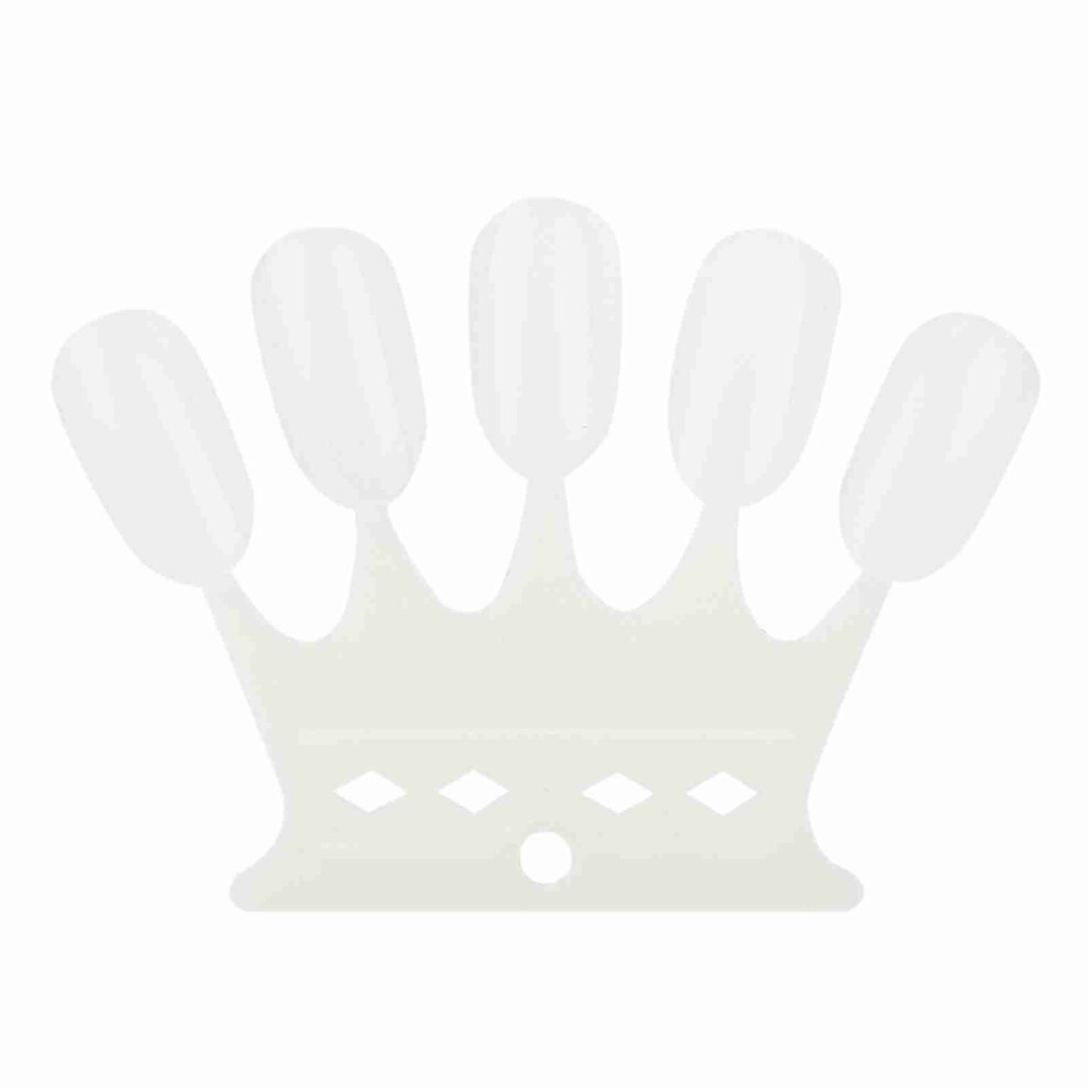 50pcs Nail Art Practice Tips Manicure Polish Gel Color Display Nail Polish Showing Tool 4#