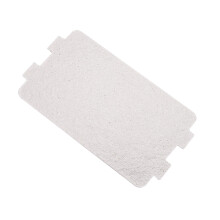 5 Stück Glimmerplatten 116 x 64 mm 4,6 x 2,5 in Silber