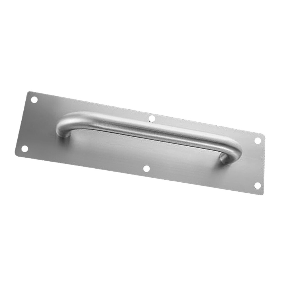Stainless Steel Pull And Push Plate Door Access Door Pull Handle With Screws(Square 300*80Mm) 3011311739678