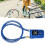 Y787 Smart Alarm Lock AntiTheft Chain Lock for Bike Gate Blue 14