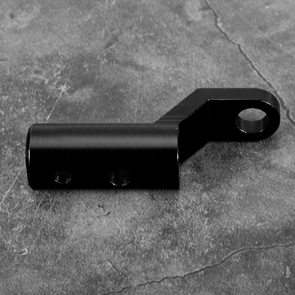 Rearview Mirror Base Extension Mount Bracket Hooks Support Holder For Motorcycles(Black) Black 4671311740280