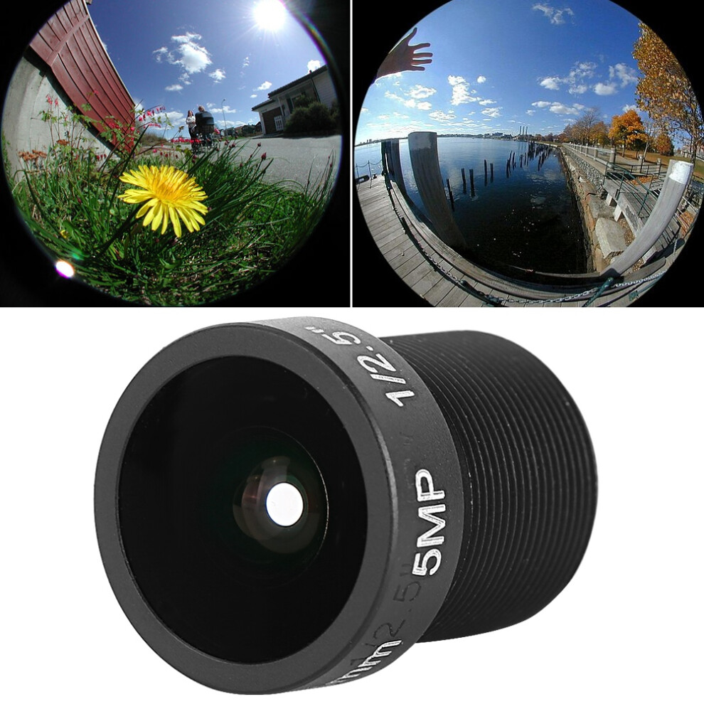 3.6Mm Surveillance Security Camera Cctv Lens 90 Degree Wide Angle 5Mp High Definition 7661311740264