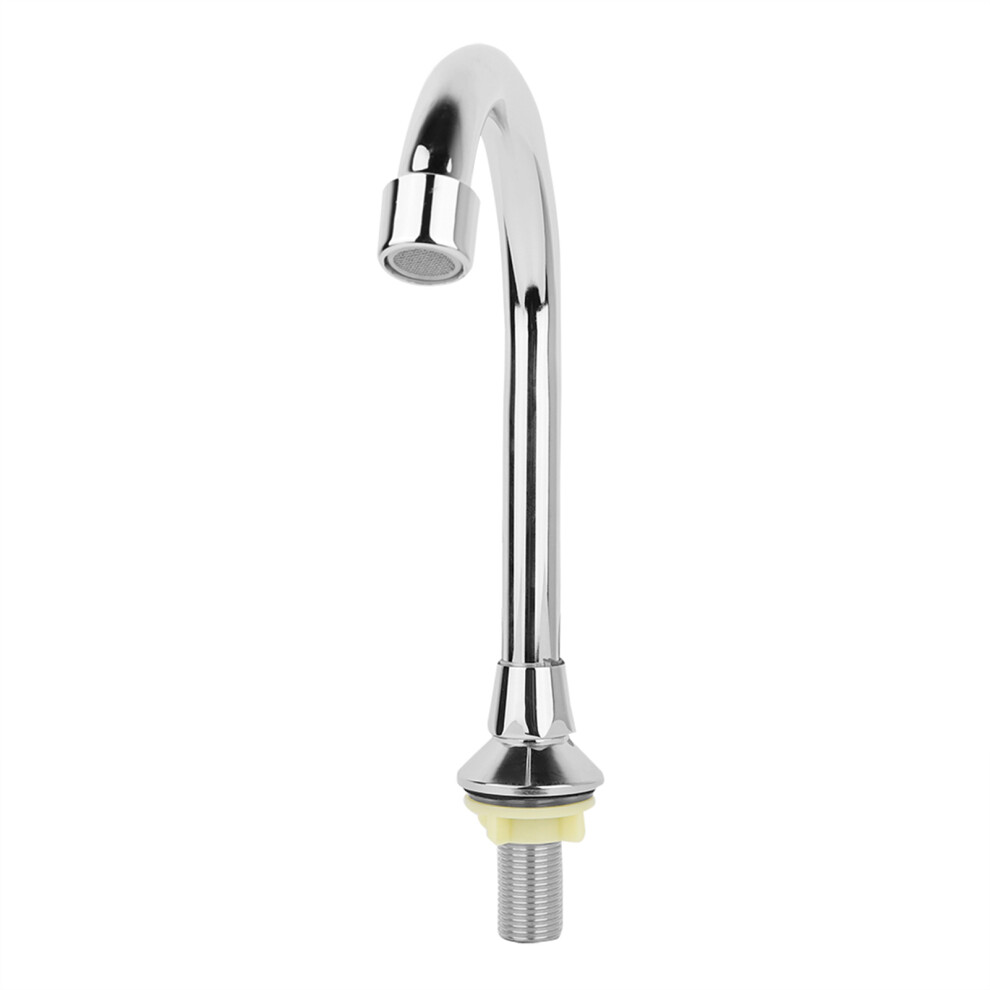 G1/2" Bathroom Laboratory Basin Sink Foot Pedal Faucet Medical Hot Cold Copper Pedal Water Tap 8711311740388