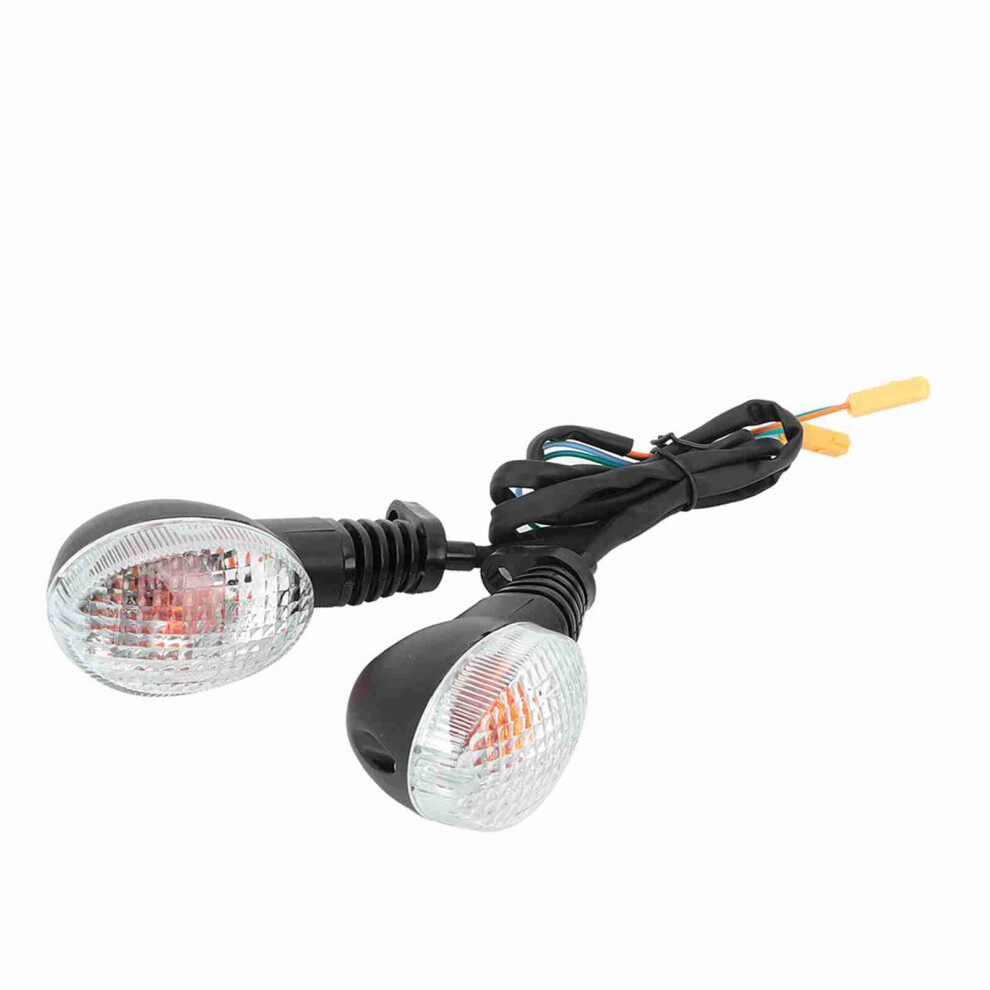 Turn Signal Lamp Fit For Kawasaki Para Ninja 250 Motorcycle Modification(&White) Light/Black/White 7611311740658